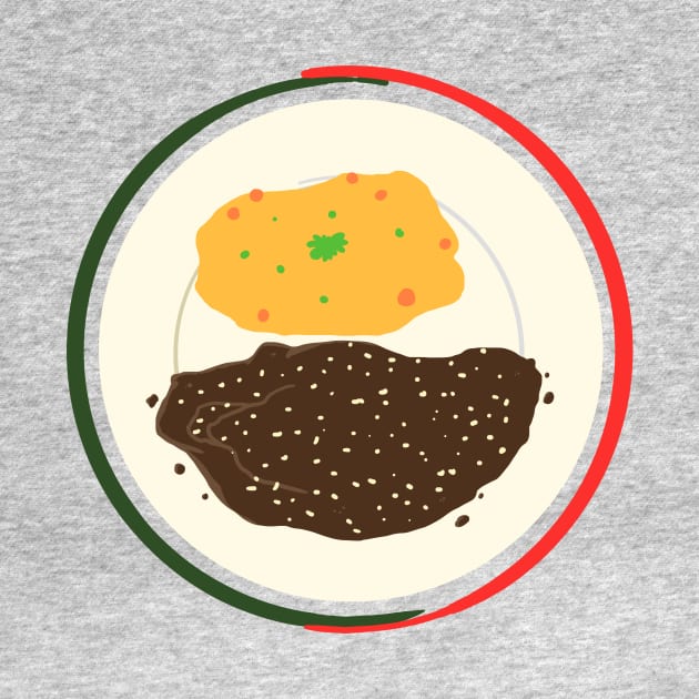 Mexico Independence Day Mole Sauce Design by CreamPie